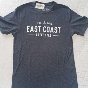Blue East Coast Lifestyle T-shirt